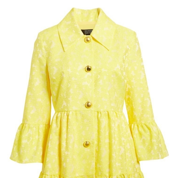 x Atlantic-Pacific Floral Jacquard Swing Jacket